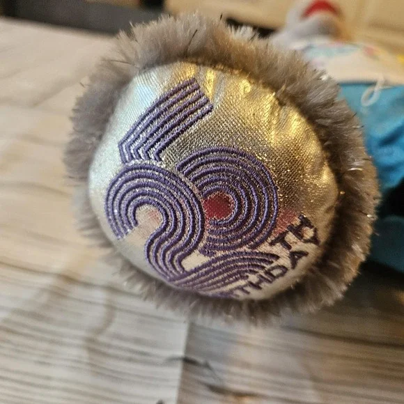 Great‎ Wolf Lodge Violet the Wolf Plush Stuffed Animal with Outfit 6th Birthday - Picture 4 of 7